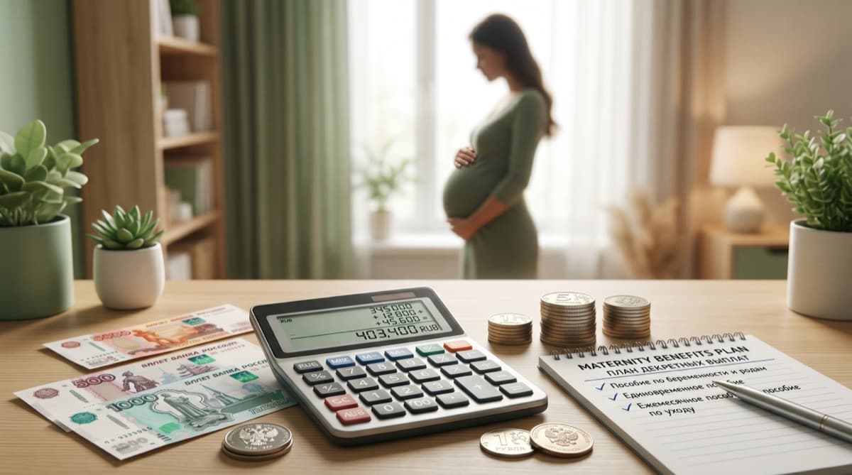 Калькулятор пособия по беременности и родам 2026 --- рассчитайте онлайн