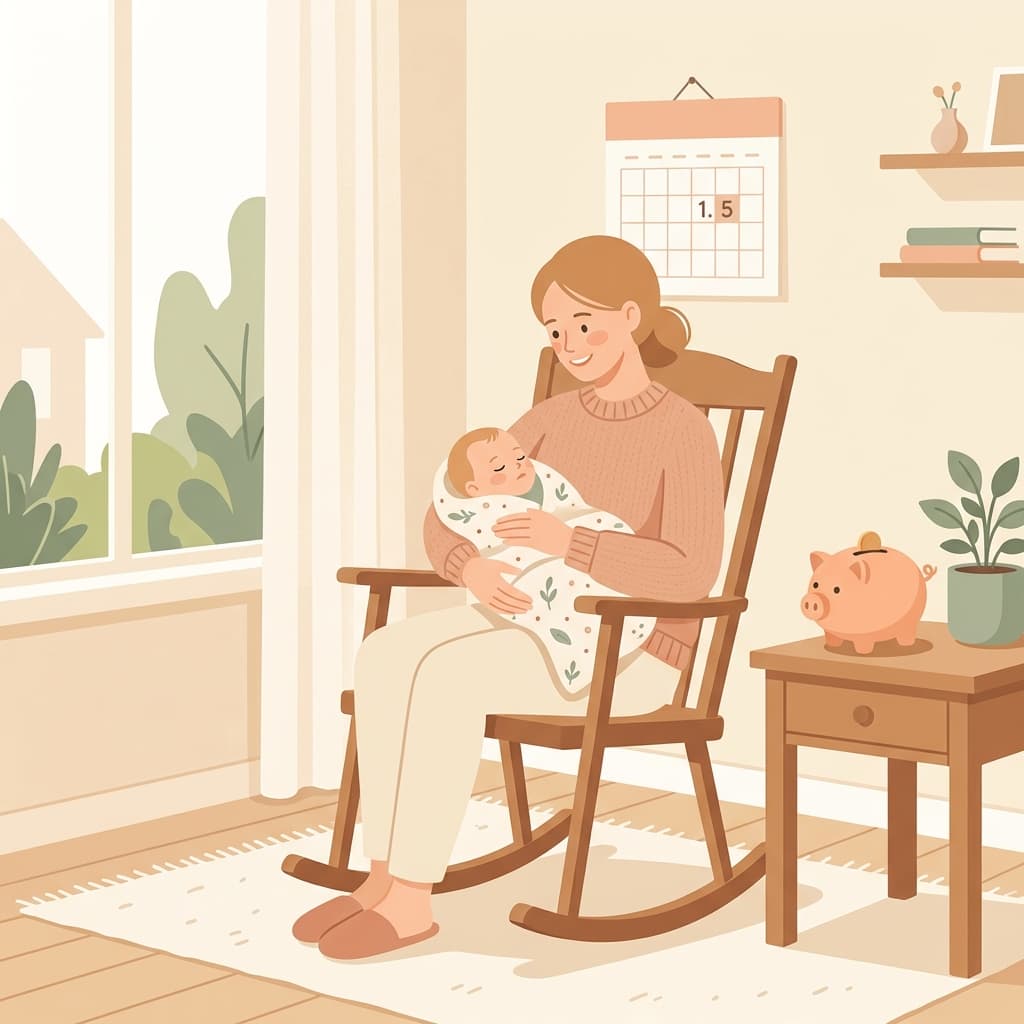 Пособие по уходу за ребёнком до 1.5 лет в 2026 году — размер и как оформить